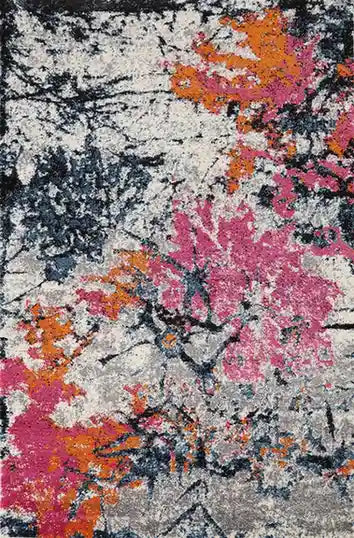 Contemporary Abstract Transitional Oriental Rug 3x5