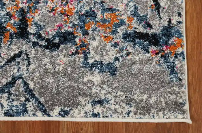 Contemporary Abstract Transitional Oriental Rug 3x5