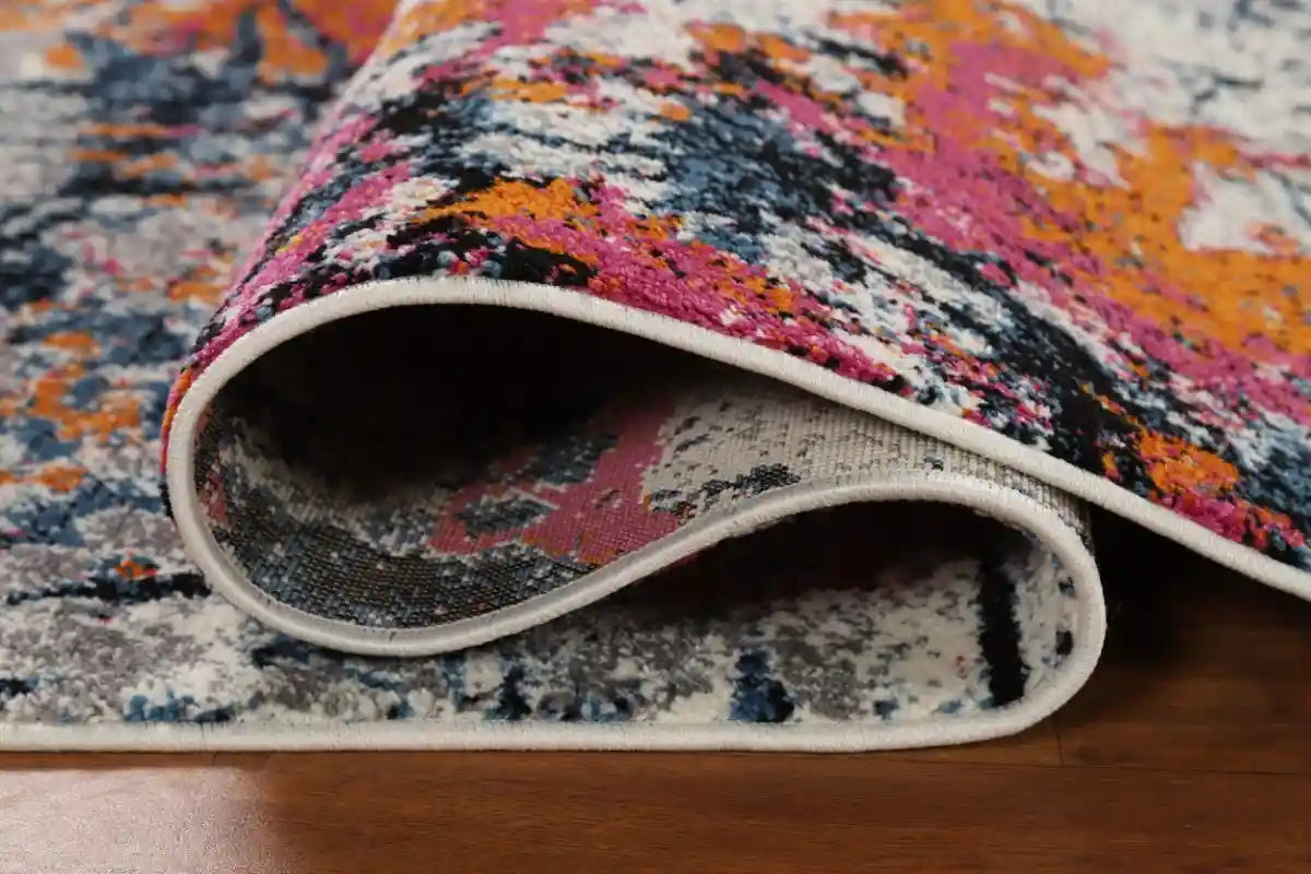 Contemporary Abstract Transitional Oriental Rug 3x5