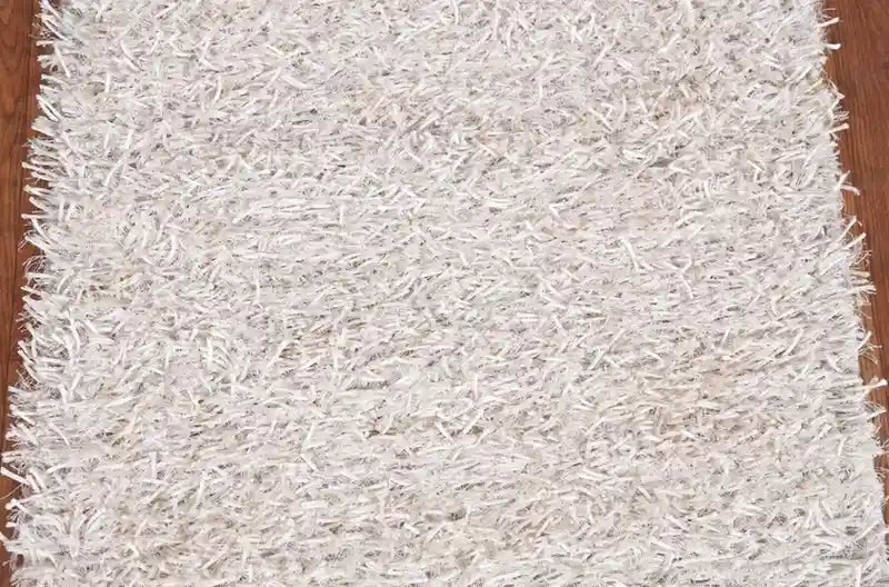 Contemporary Shaggy Oriental Rug 2x4